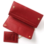 プラダ PRADA 長財布 SAFFIANO METAL フォーコレッド 1MH132 QWA F068Z レディース