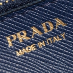 プラダ PRADA 長財布 サフィアーノ/SAFFIANO トライアングル/TRIANG 三角ロゴプレート ブリエッタブルー 1MH132 QHH F0016 レディース