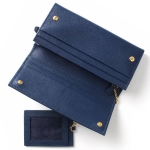 プラダ PRADA 長財布 サフィアーノ/SAFFIANO トライアングル/TRIANG 三角ロゴプレート ブリエッタブルー 1MH132 QHH F0016 レディース