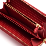 プラダ PRADA 長財布 SAFFIANO TRIANG 三角ロゴプレート フォーコレッド 1ML506 QHH F068Z レディース