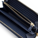プラダ PRADA 長財布 SAFFIANO METAL ブリエッタブルー 1ML506 QWA F0016 レディース