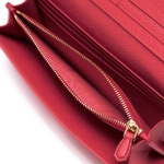 プラダ PRADA 長財布 サフィアーノ メタル SAFFIANO METAL ペオニアピンク 1MH132 QWA F0505 レディース