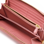 プラダ PRADA 長財布 SAFFIANO METAL ペタロピンク 1ML506 QWA F0442 レディース