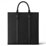 Louis Vuitton サックプラ モノグラム トートバッグ NVフラットバッグ ブラック M21866