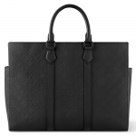 ルイヴィトン Louis Vuitton サックプラ 24H ブラック モノグラム トートバッグ M21865
