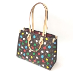 ルイヴィトン 草間彌生 バッグ LOUIS VUITTON LV x YK オンザゴー MM M46379