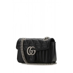 グッチ ロゴ プレート チェーン ショルダーバッグ 446744 UM8AN 1000