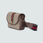 GUCCI GGスプリーム コーティング ミニ ショルダーバッグ 722117 FAAX3 9789