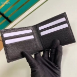 グッチ オフザグリッド 二つ折り財布 オレンジ ナイロン レザー 625573 H9HAN 7560