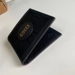 グッチ コインウォレット 二つ折り財布 ブラック ナイロン レザー 625573 H9HAN 1000