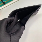 グッチ コインウォレット 二つ折り財布 ブラック ナイロン レザー 625573 H9HAN 1000
