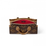 ルイヴィトン LOUIS VUITTON オンザゴーEW 2WAYバッグ モノグラム M46653