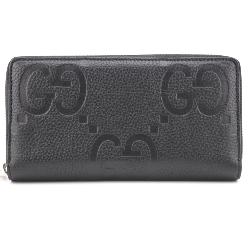 GUCCI財布 グッチ ジャンボGG 長財布 ブラック ユニセックス 739484 AABY0 1000