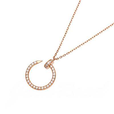 カルティエ CARTIER ジュスト アン クル ダイヤ ネックレス B3047000