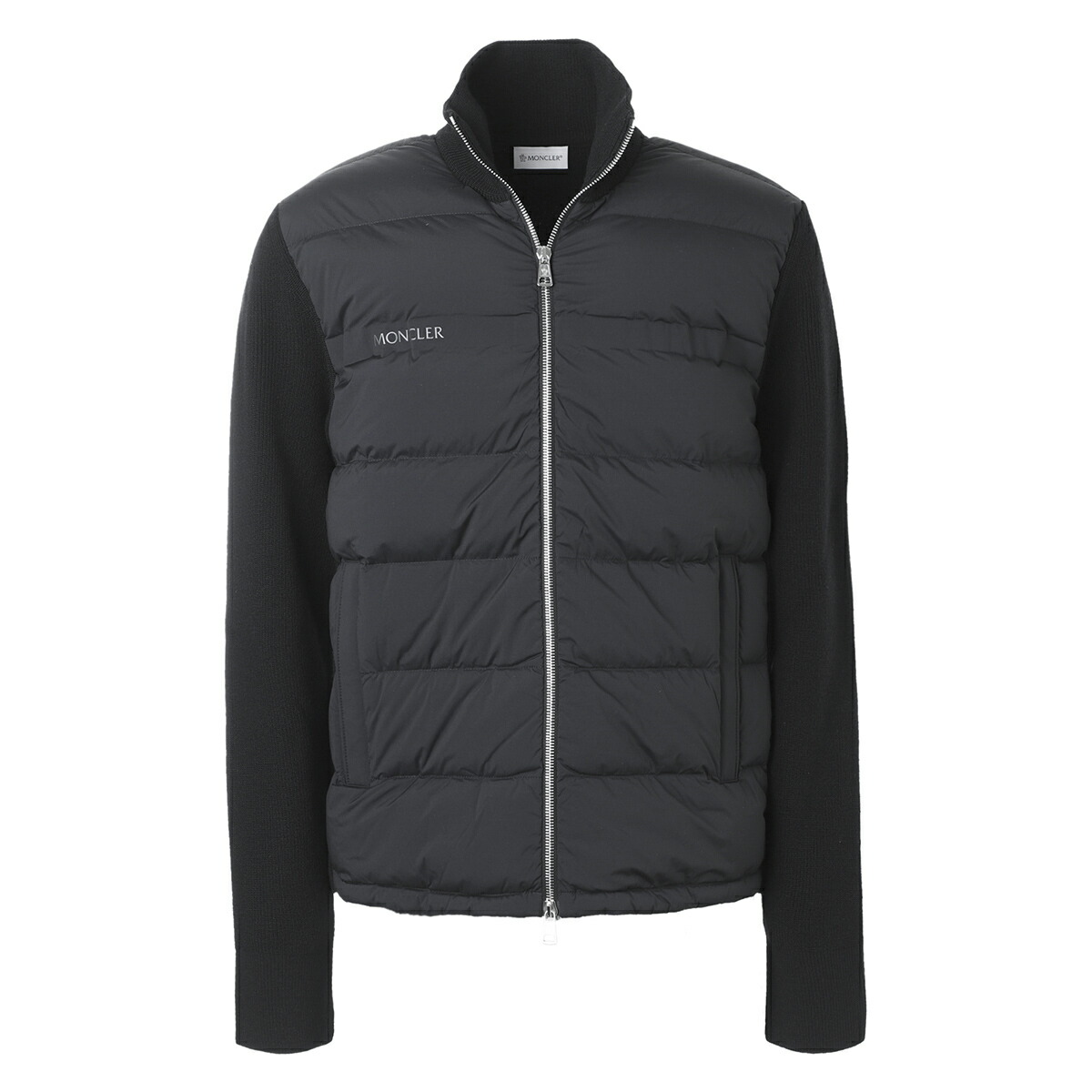 モンクレール MONCLER ジップアップ カーディガン ブラック メンズ 9b00011 m1122 999