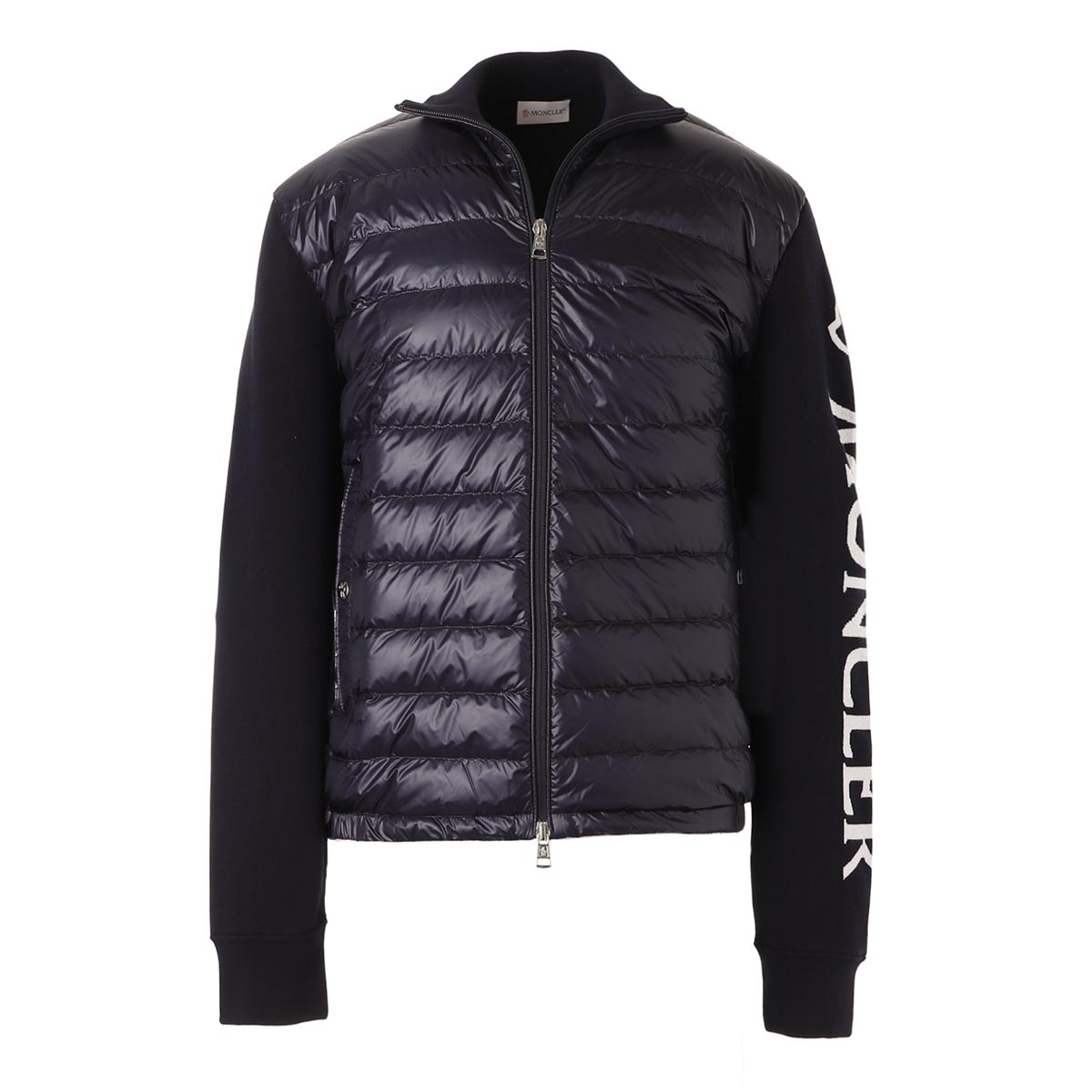 モンクレール MONCLER ジップアップ カーディガン ブルー メンズ 9b52100 v9059 742
