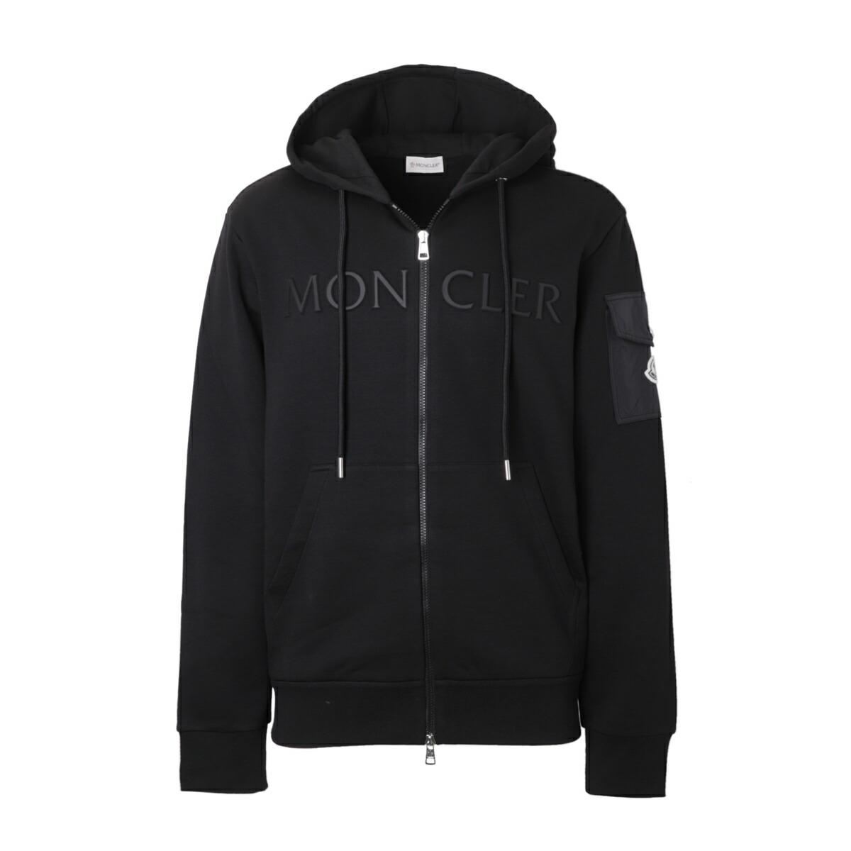 モンクレール MONCLER ジップアップパーカ ブラック メンズ 8g00006 89a2l 999