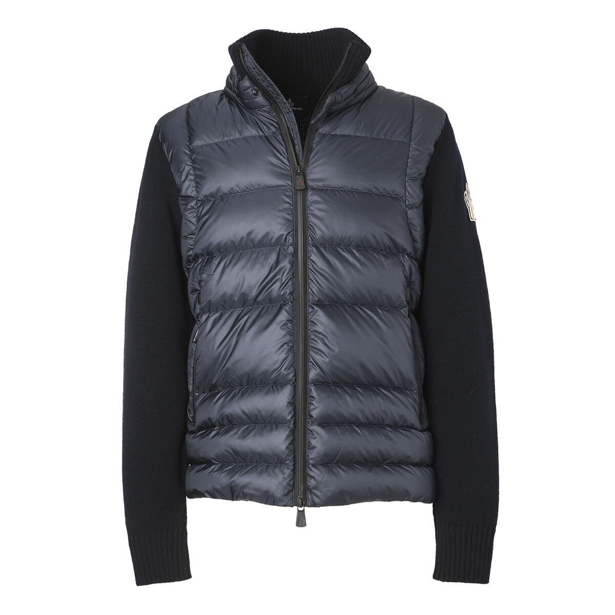 モンクレール グルノーブル MONCLER GRENOBLE ダウン切り替え ジップアップカーディガン ブルー メンズ 9b00004 94778 771