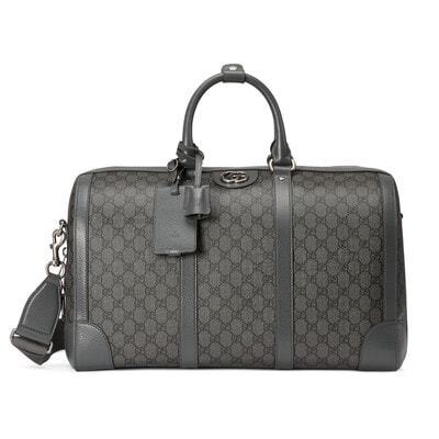 グッチ  Beige メンズ サボイ スモール トラベルバッグ 724642 UULHK 8576