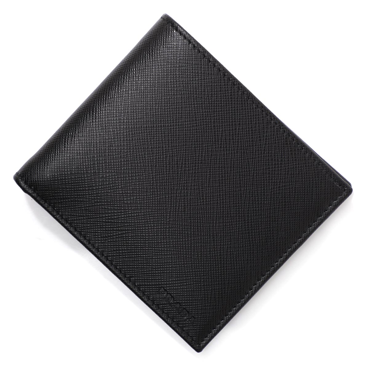 プラダ PRADA 2つ折り 財布 ブラック メンズ 2mo513 053 f0002