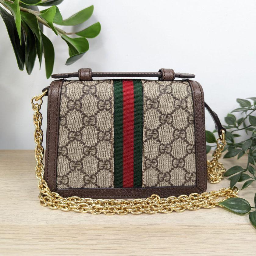グッチ GUCCI オフィディア GG ミニ 2way ショルダー ハンドバッグ 斜め掛け GGキャンバス 696180 96IWG 8745