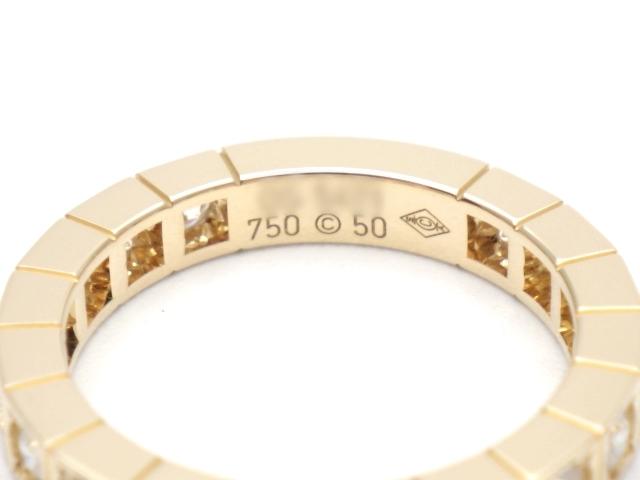 カルティエ  Cartier　ラニエールリング　オールダイヤ　K18YG　ダイヤモンド B4045149