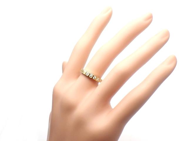 カルティエ  Cartier　ラニエールリング　オールダイヤ　K18YG　ダイヤモンド B4045149