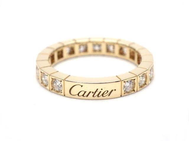 カルティエ  Cartier　ラニエールリング　オールダイヤ　K18YG　ダイヤモンド B4045149