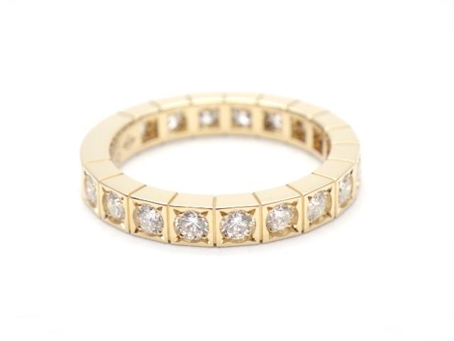 カルティエ  Cartier　ラニエールリング　オールダイヤ　K18YG　ダイヤモンド B4045149