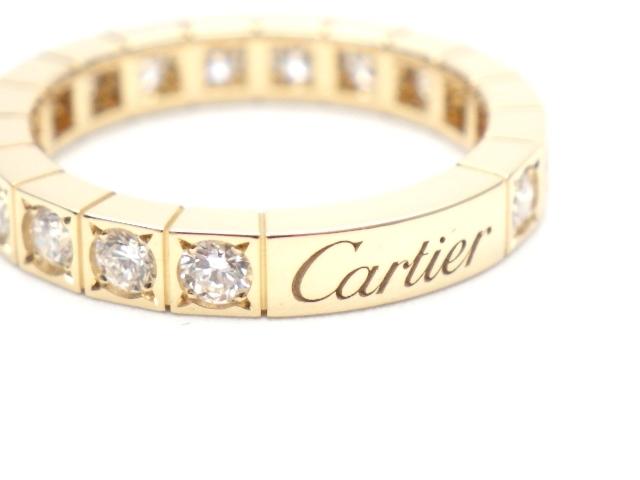 カルティエ  Cartier　ラニエールリング　オールダイヤ　K18YG　ダイヤモンド B4045149