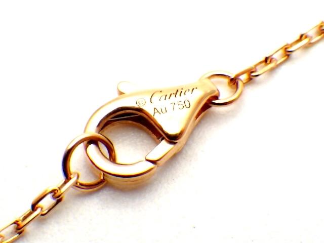 カルティエネックレス Cartier ジュスト アン クル ピンクゴールド　ダイヤモンド　B7224513
