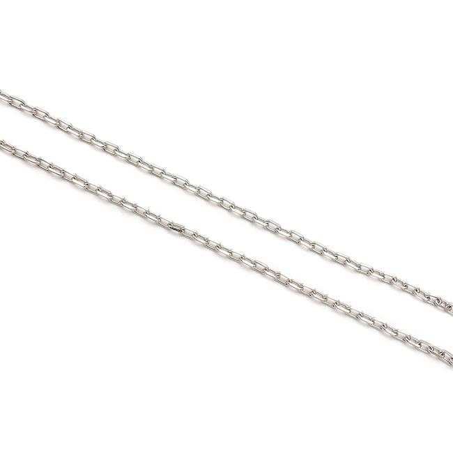 カルティエジュエリー ディアマン レジェ ドゥ カルティエ SM 1Pダイヤ ネックレス 0.09ct K18WG 750WG ホワイトゴールド レディース  B20231209