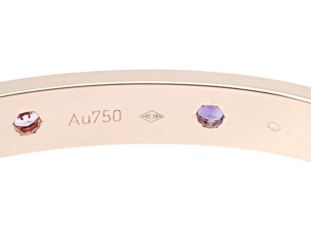 カルティエジュエリー　ラブブレス　ブレスレット　PG　マルチ B20231215