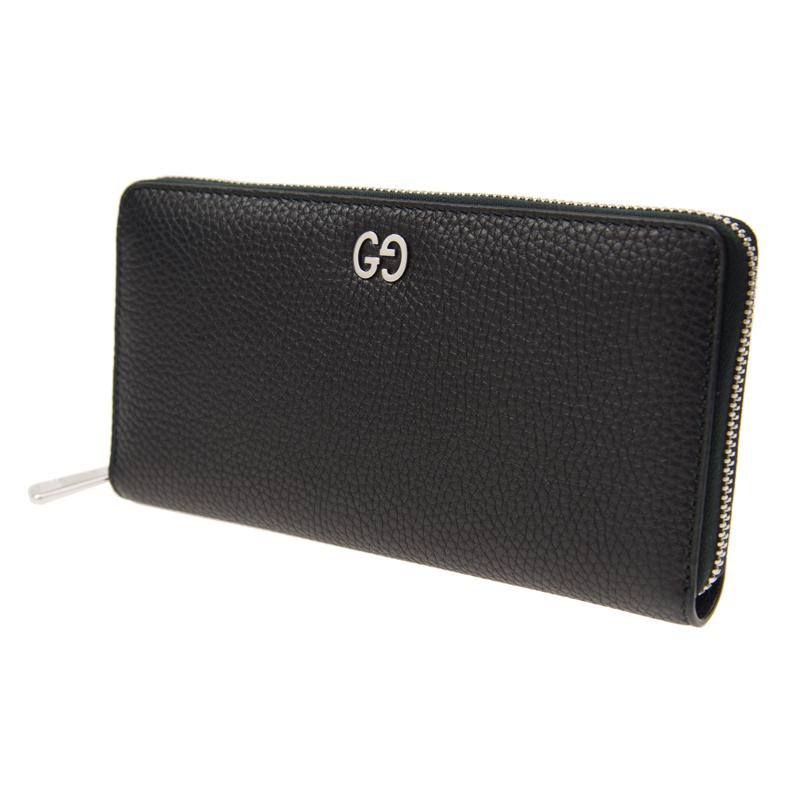 グッチ GUCCI DORIAN ラウンドファスナー 長財布 ブラック メンズ 473928 A7M0N 1000