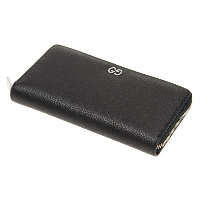 グッチ GUCCI DORIAN ラウンドファスナー 長財布 ブラック メンズ 473928 A7M0N 1000