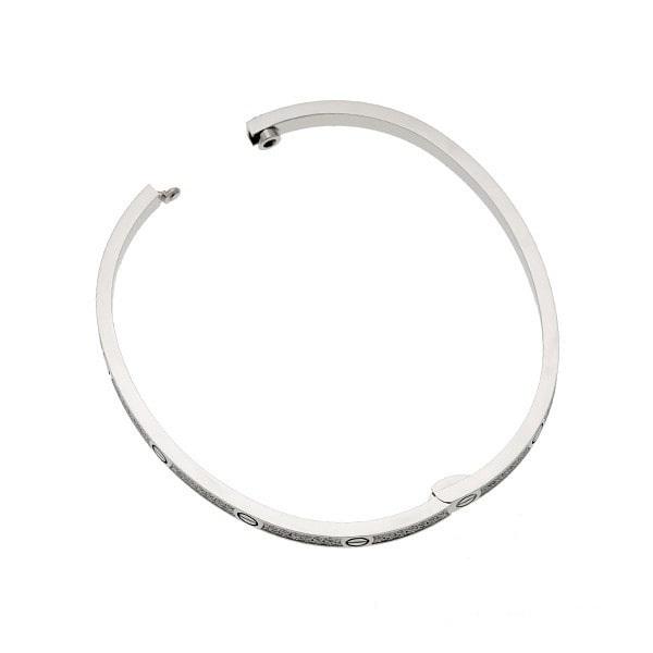 カルティエブレスレット ラブブレスレット パヴェダイヤ SM WG N6710816