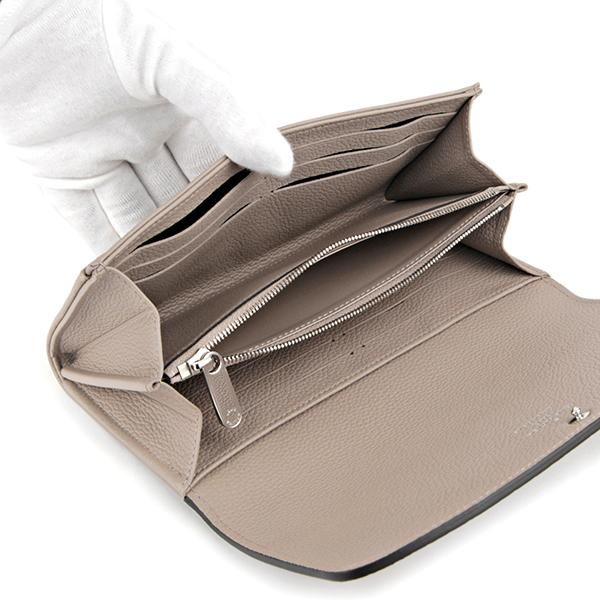 ルイヴィトン長財布 Louis Vuitton マヒナ レディース グレージュ系 M60144