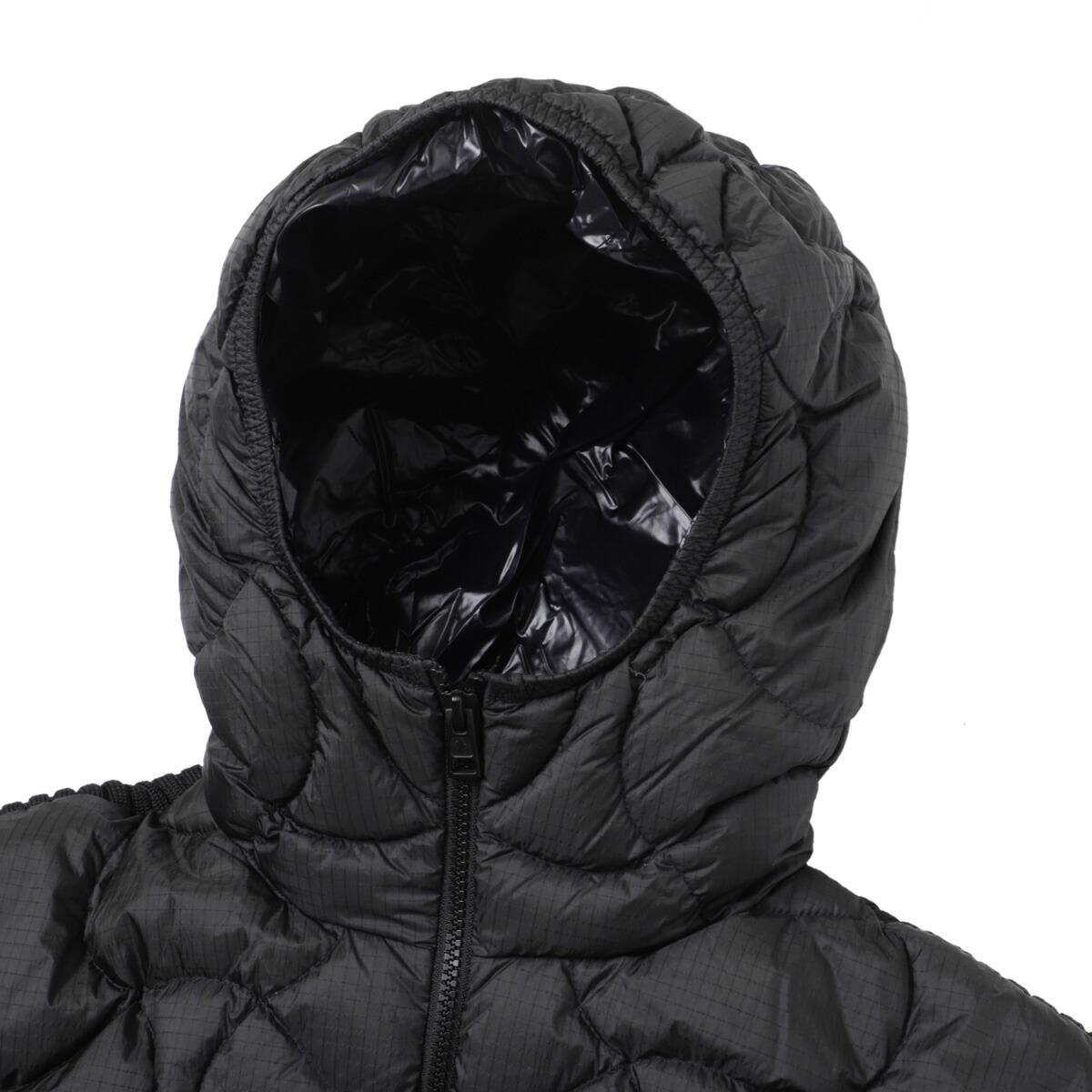 モンクレール MONCLER ダウン切り替え ジップアップ カーディガン ブラック 9b00025 m1124 999