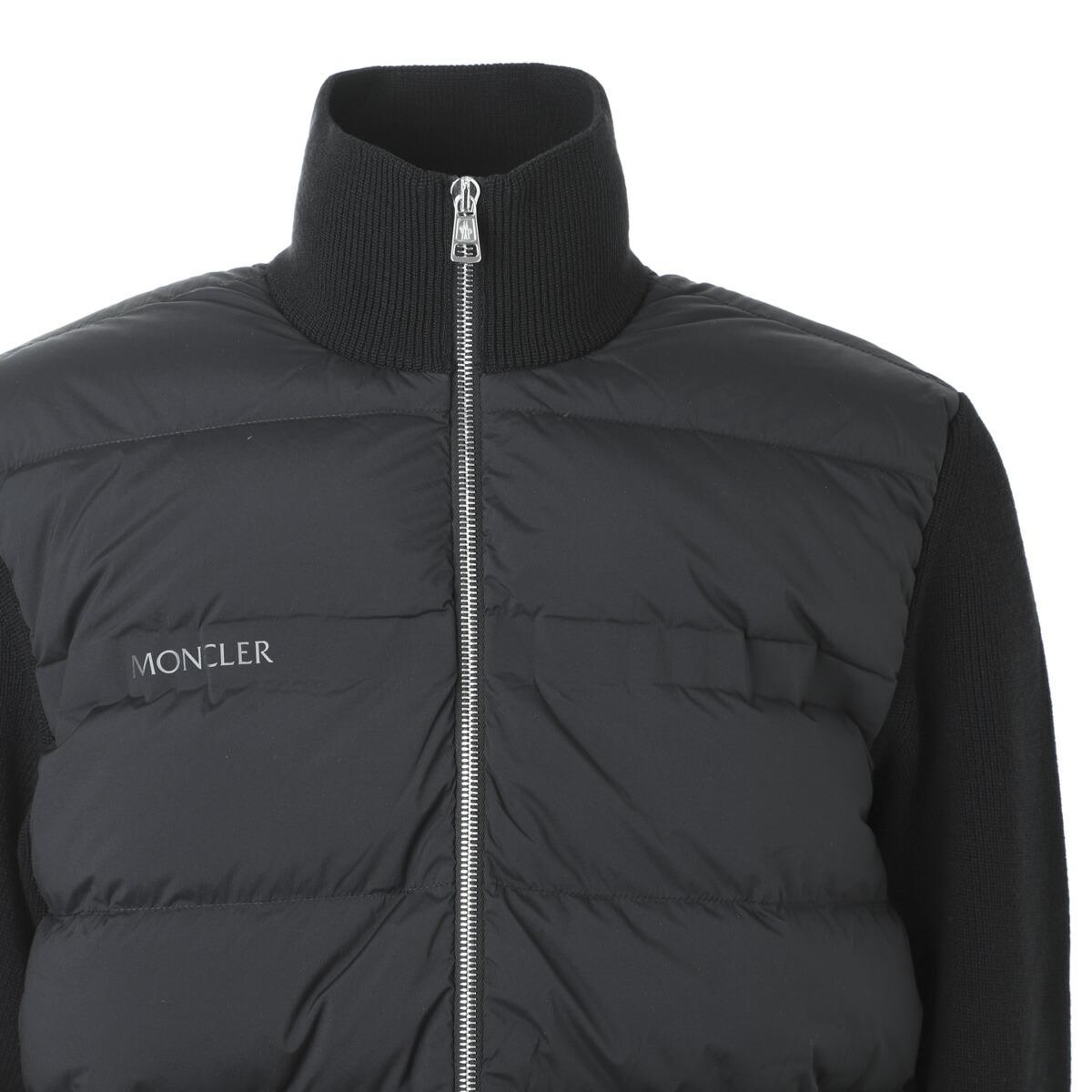 モンクレール MONCLER ジップアップ カーディガン ブラック メンズ 9b00011 m1122 999