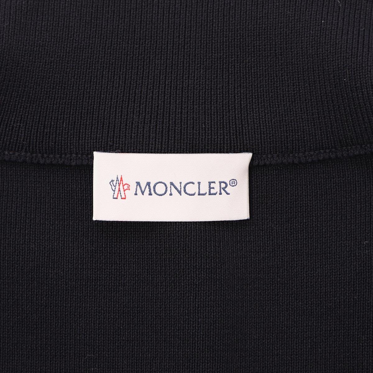 モンクレール MONCLER ジップアップ カーディガン ブルー メンズ 9b52100 v9059 742