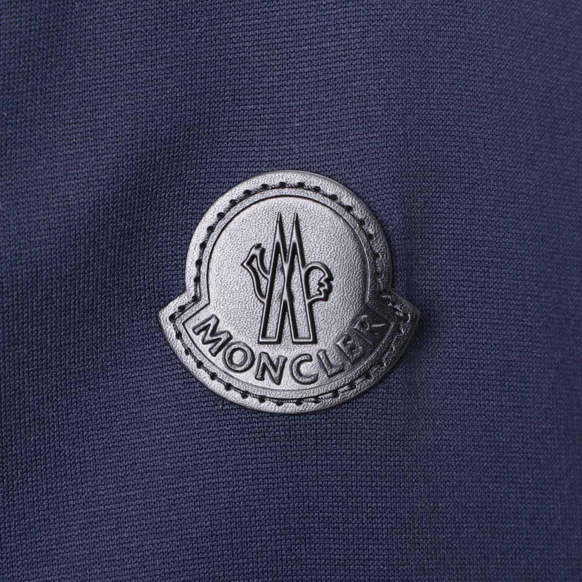 モンクレール MONCLER ダウン切り替え ジップアップパーカ ブルー 8g00013 899g9 778