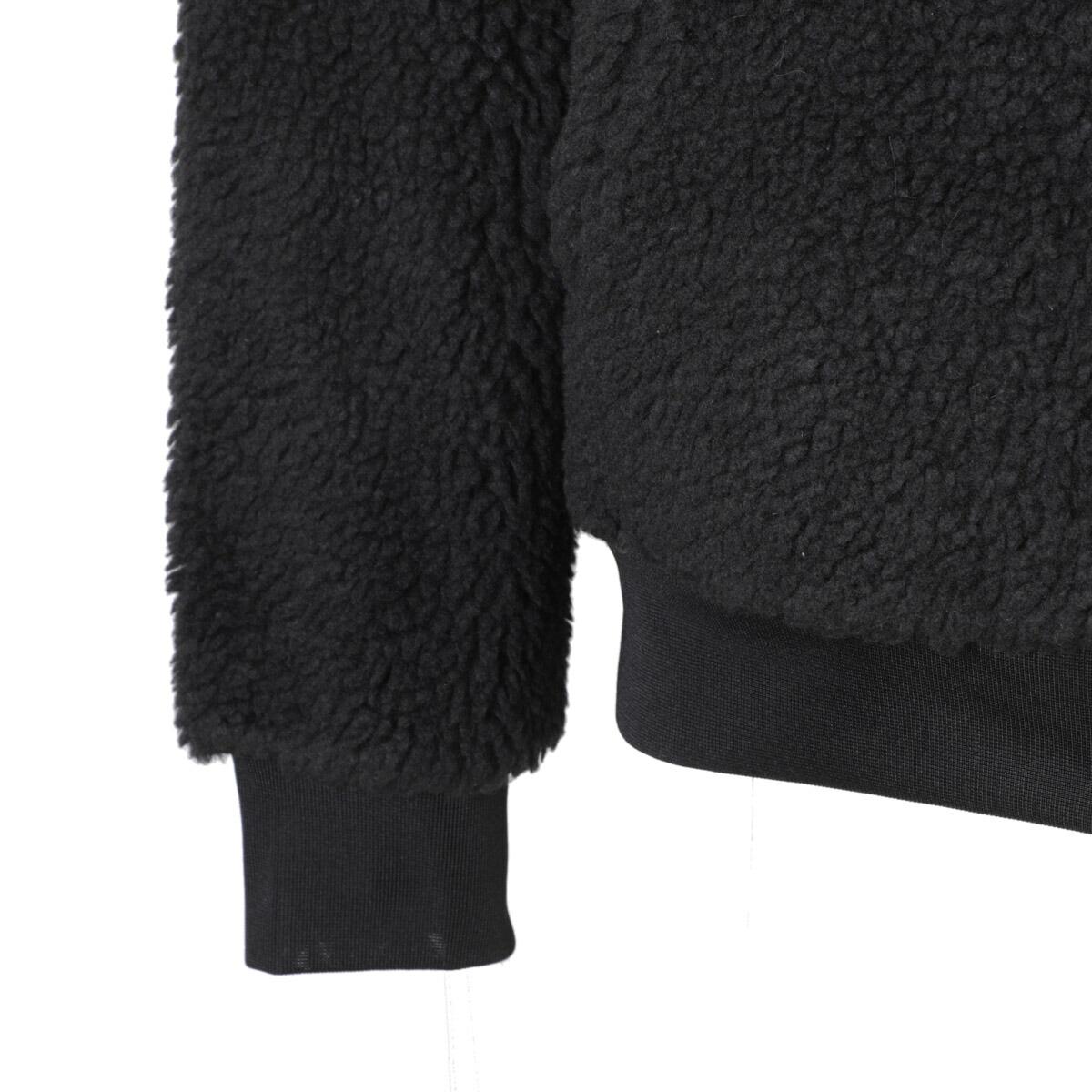 モンクレール MONCLER ジップアップパーカ ボアパーカ ブラック 8g00023 89a5v 999