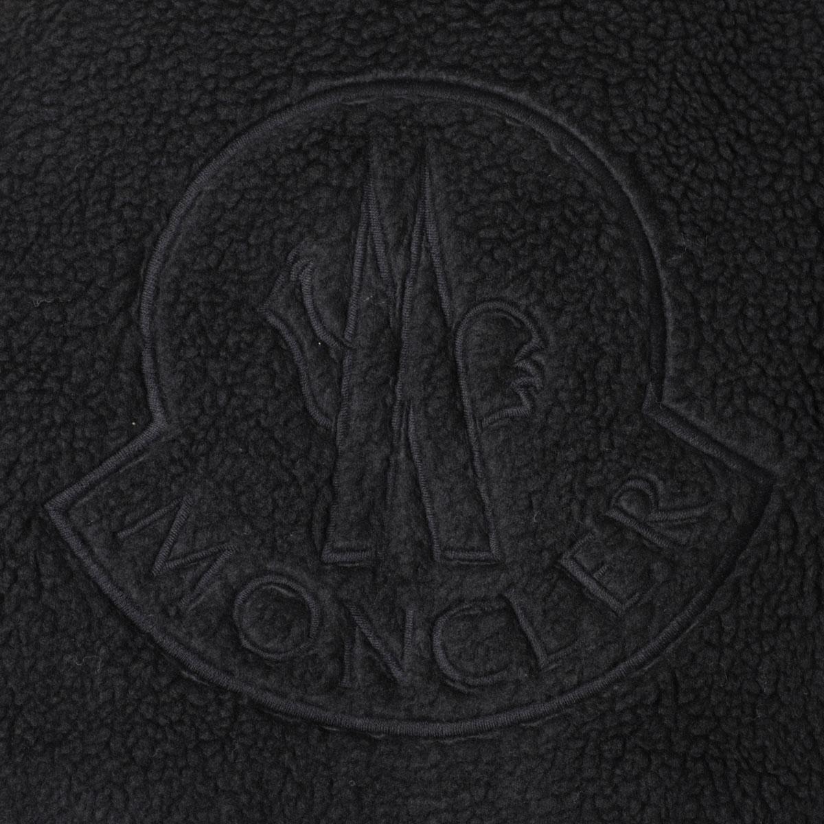 モンクレール MONCLER ジップアップパーカ ボアパーカ ブラック 8g00023 89a5v 999
