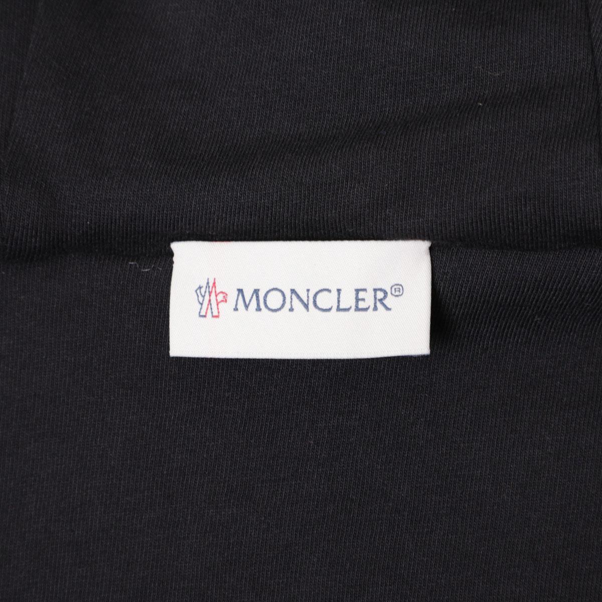 モンクレール MONCLER ジップアップパーカ ボアパーカ ブラック 8g00023 89a5v 999