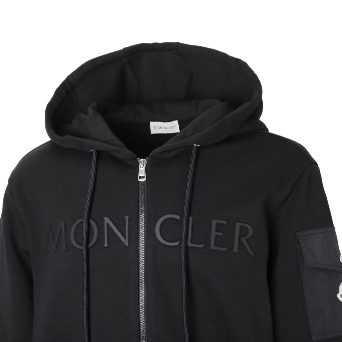モンクレール MONCLER ジップアップパーカ ブラック メンズ 8g00006 89a2l 999