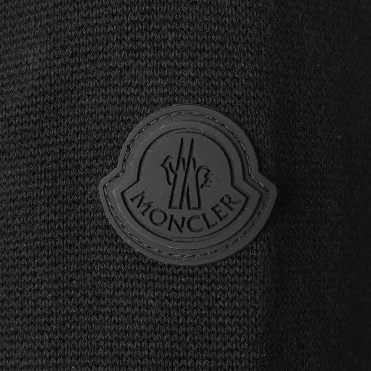 モンクレール MONCLER ダウン切り替え ジップアップ カーディガン ブラック 9b00004 m1113 999