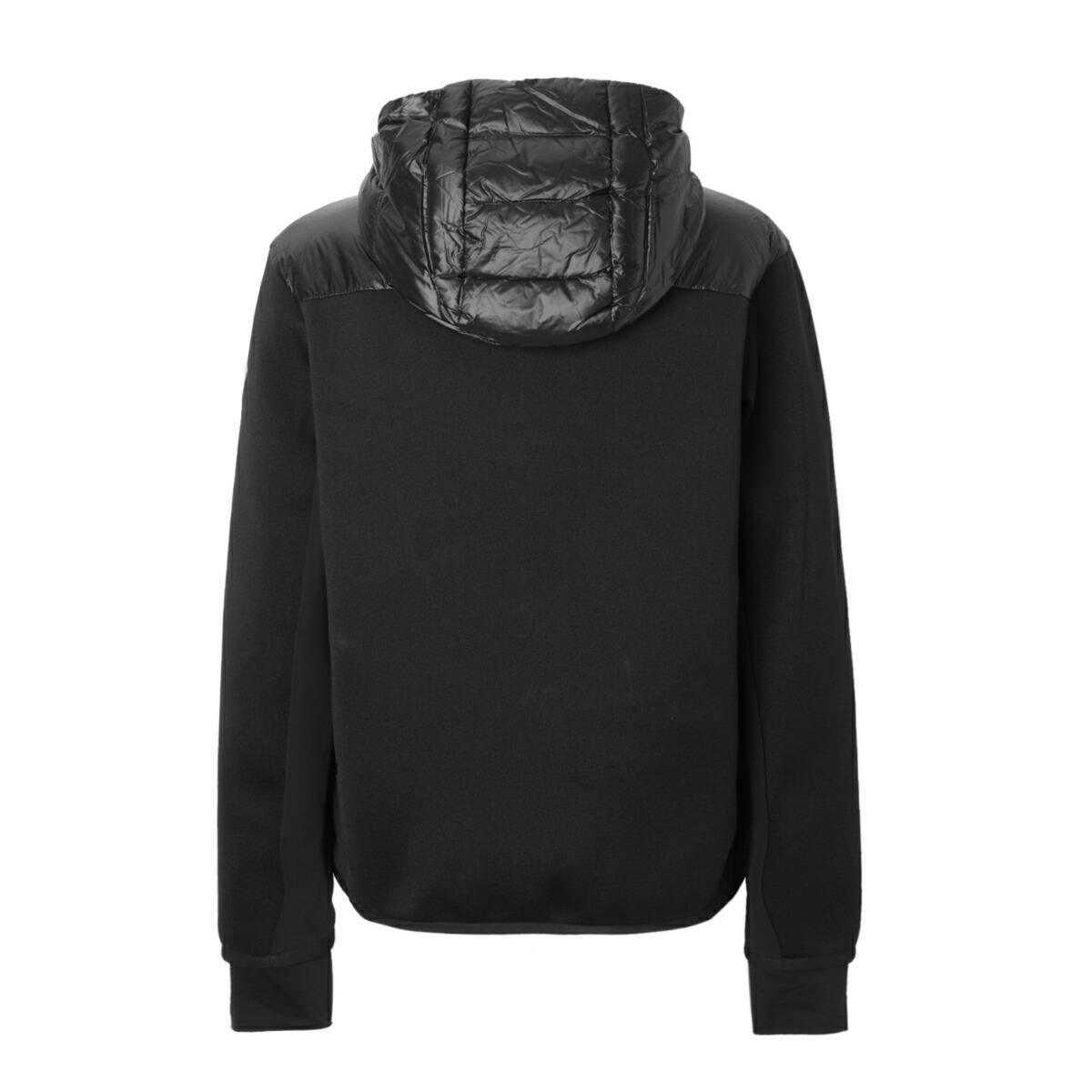 モンクレール グルノーブル MONCLER GRENOBLE ダウン切り替え ニットブルゾン ブラック 9b00008 c9043 999