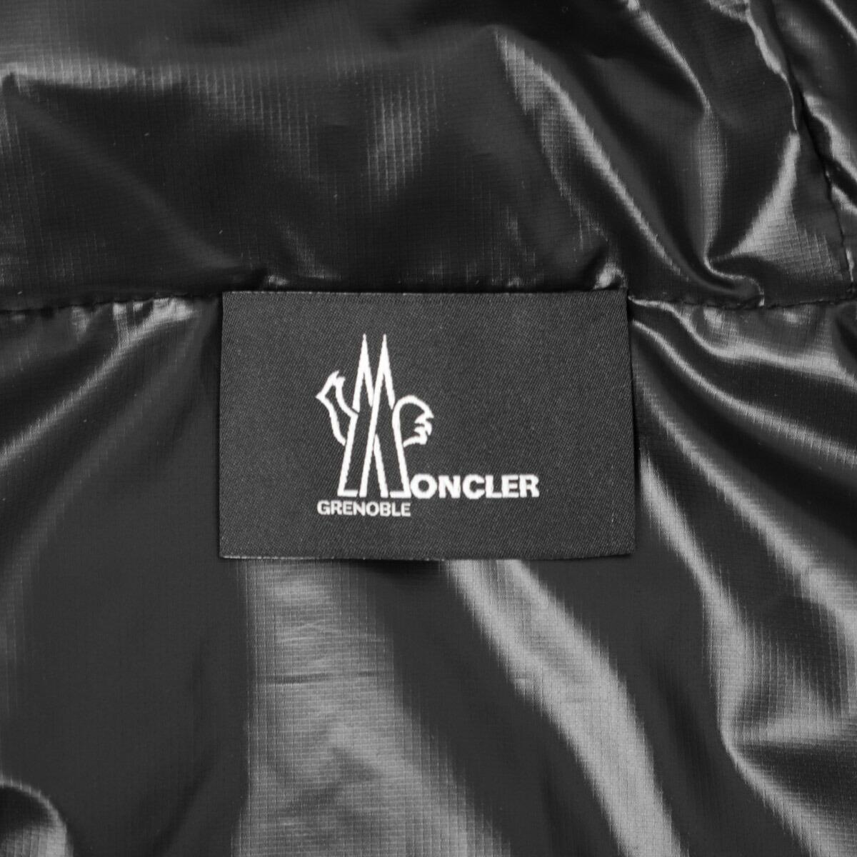モンクレール グルノーブル MONCLER GRENOBLE ダウン切り替え ニットブルゾン ブラック 9b00008 c9043 999