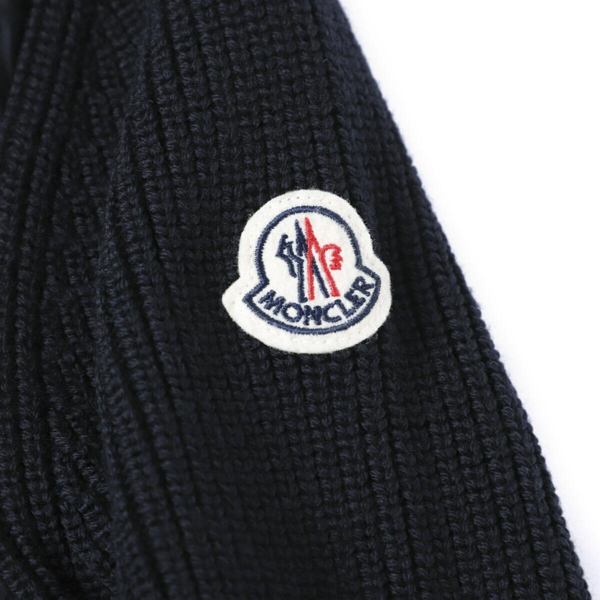 モンクレール MONCLER ダウン入りジップカーディガン パディング入りジップアップのカーディガン ブルー 9b00005 m1131 769
