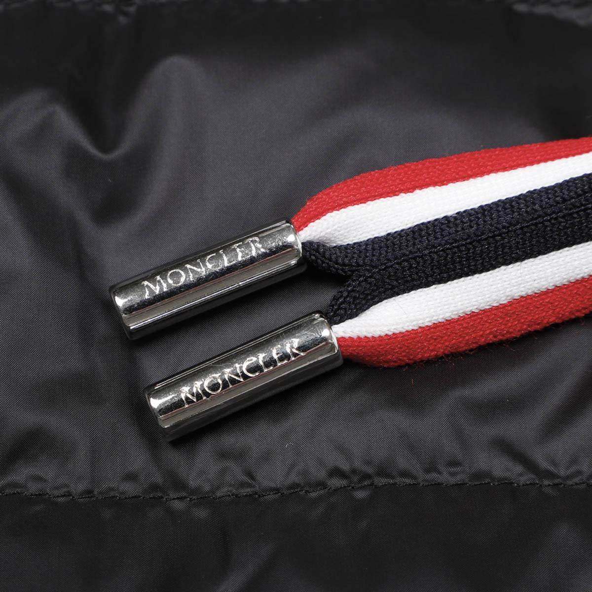 モンクレール MONCLER ダウン切り替え ジップアップニット ブラック 9b00005 m1367 999